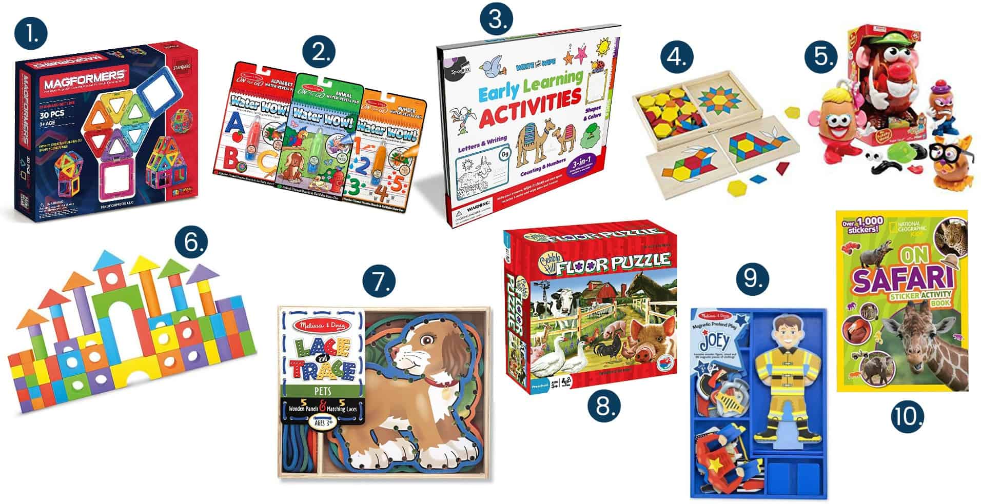 10 games and activities for preschoolers