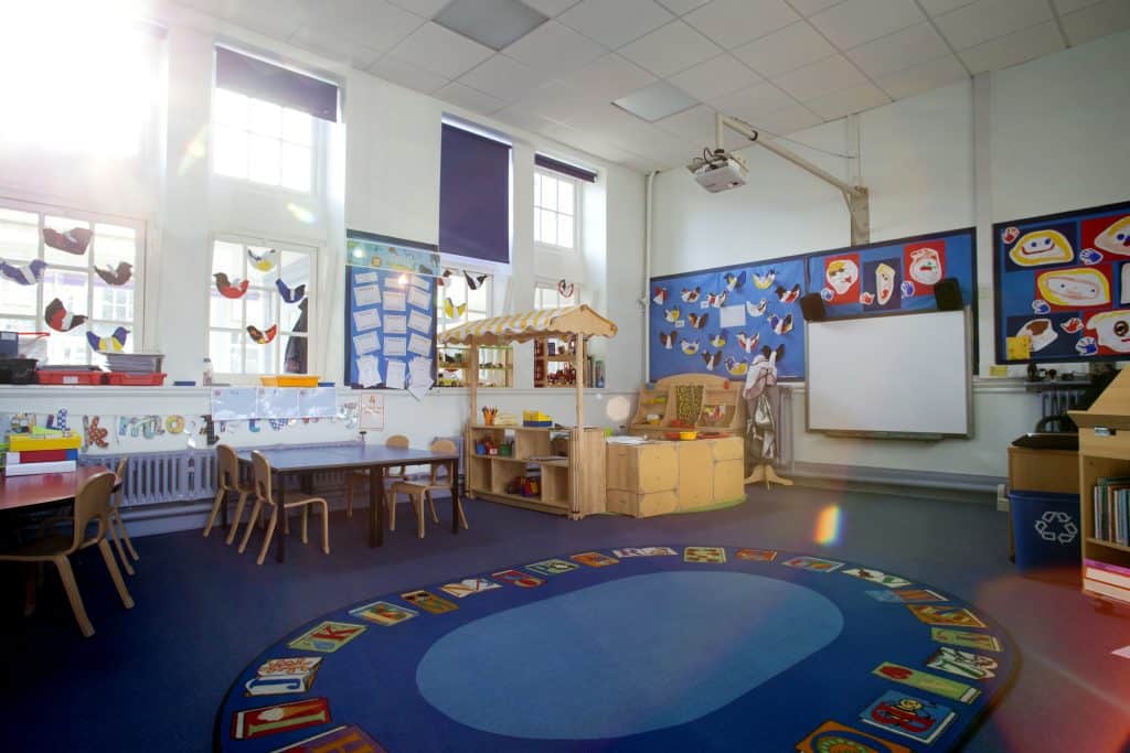 Preschool classroom
