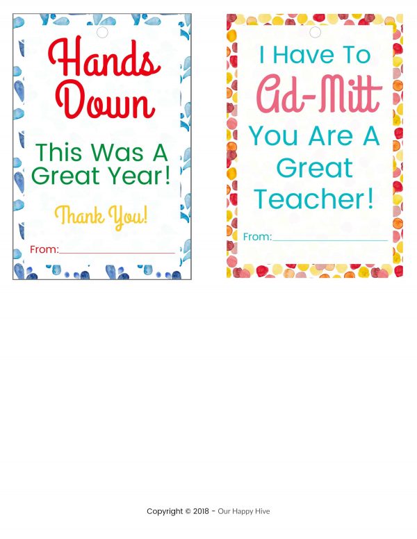 Teachers Gifts They Will Love & You Will Too – with FREE Printable Gift ...