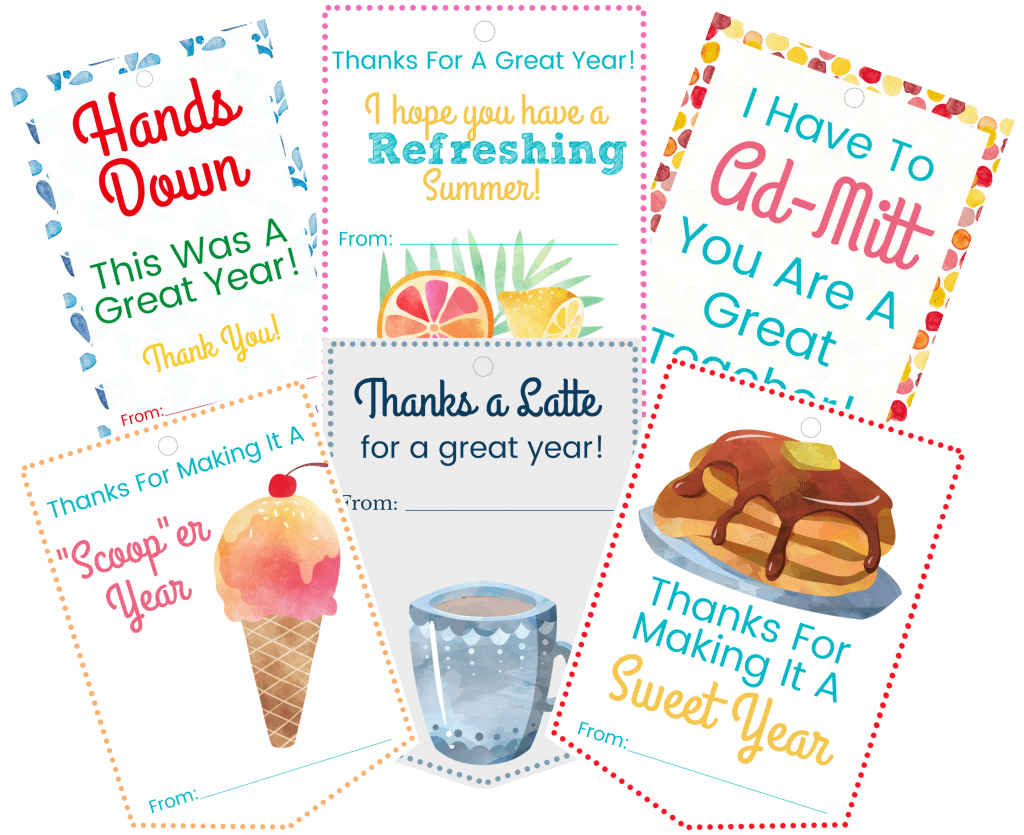 Teachers Gifts They Will Love You Will Too With Free Printable Gift Tags