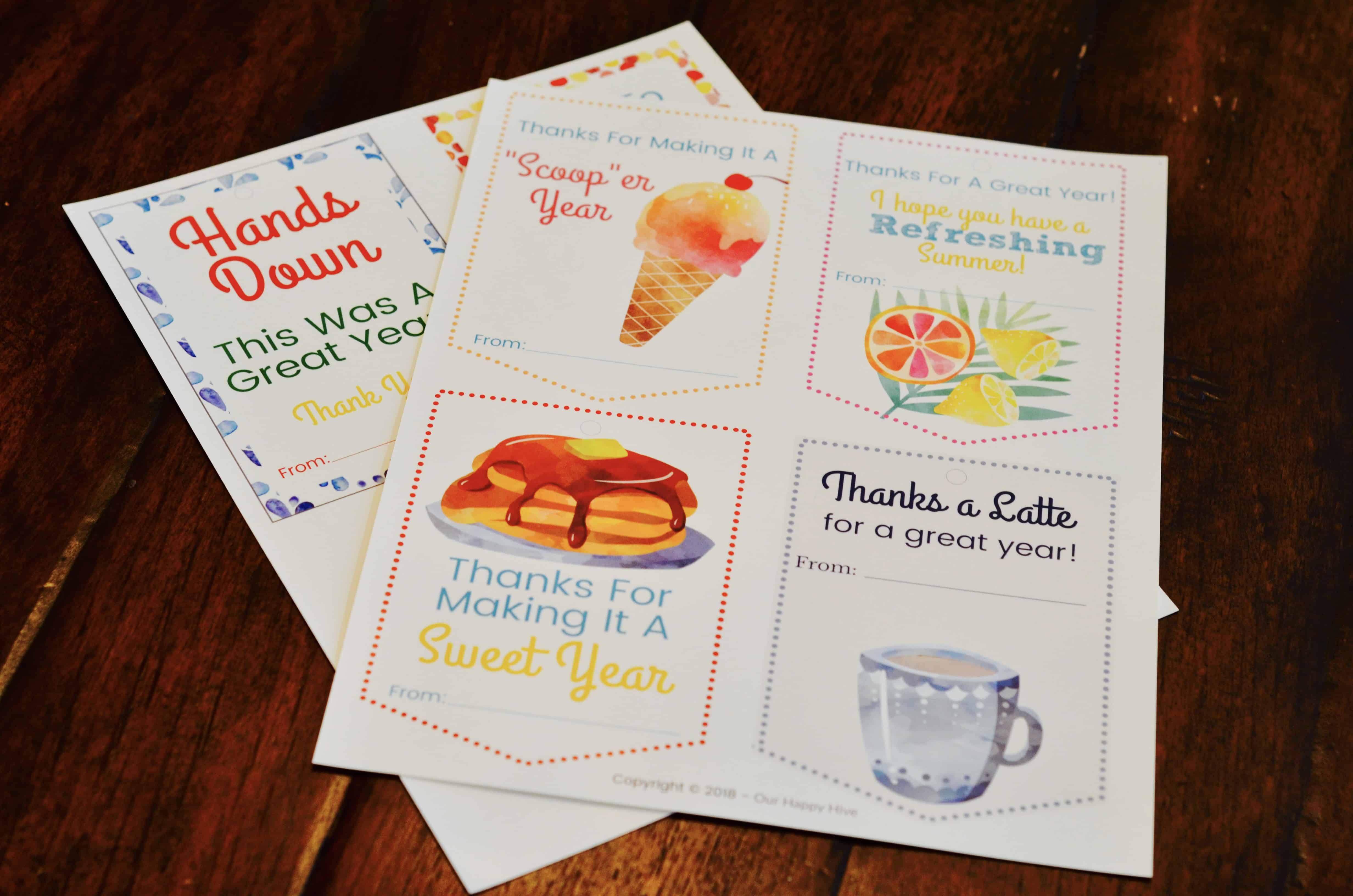 Teachers Gifts They Will Love &amp; You Will Too – with Free Printable Gift ...