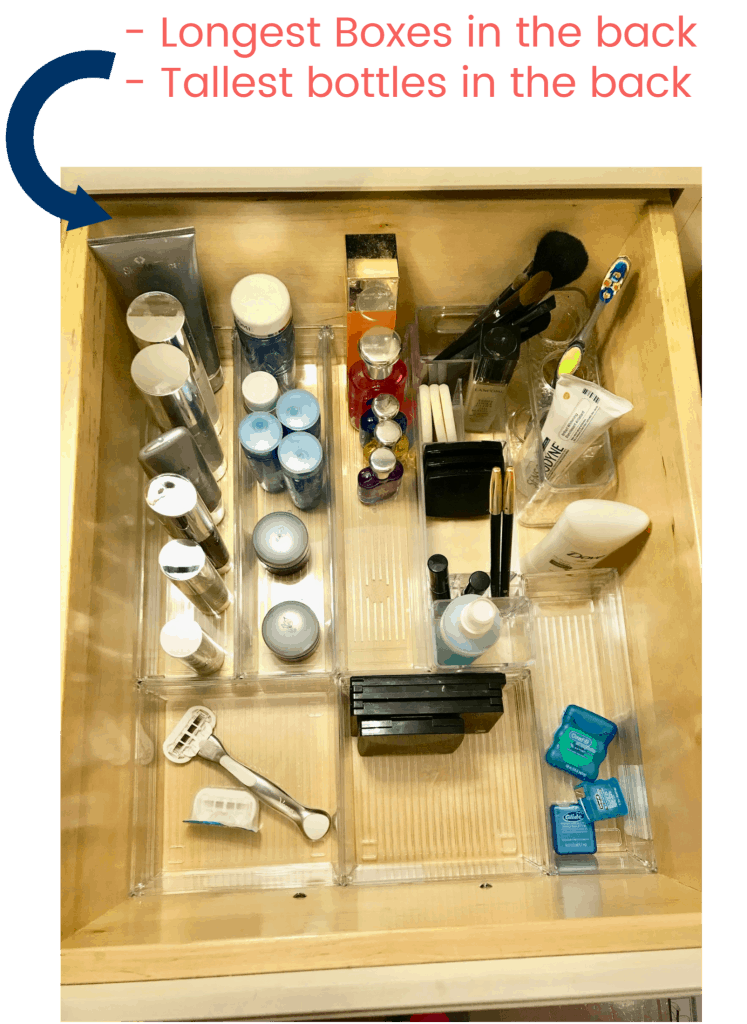 Bathroom Drawer Organization Ideas