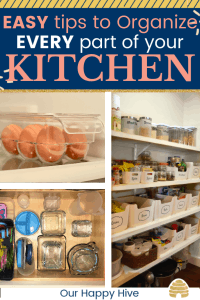 Easy Tips To Organize Every Part of Your Kitchen