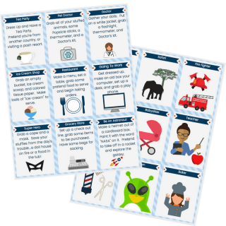 Inspiring Pretend Play + FREE Printable - OUR HAPPY HIVE