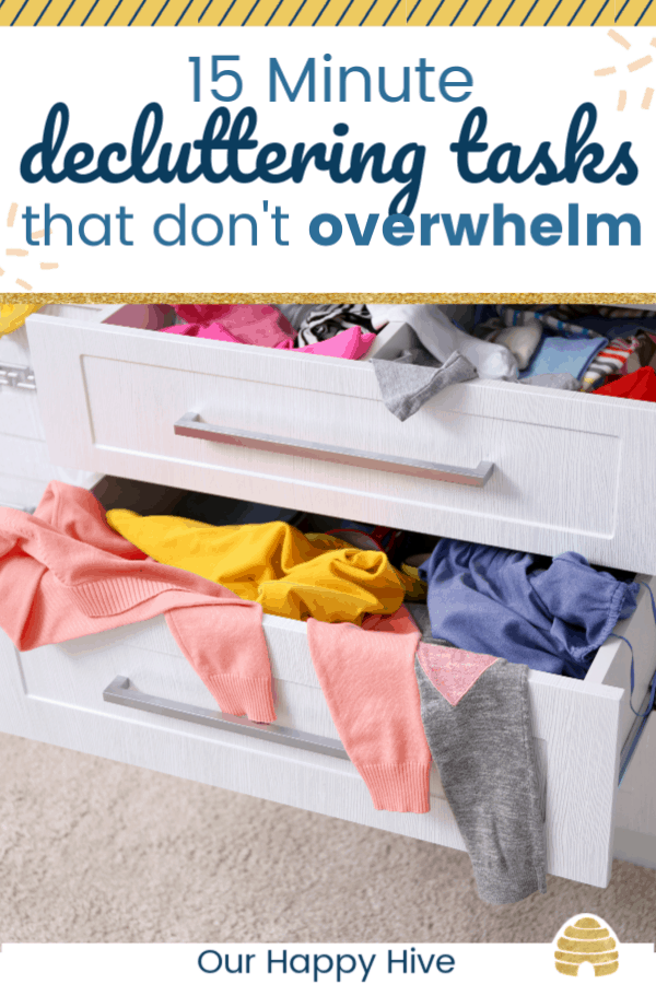 Quick Decluttering Hacks - Declutter in Minutes